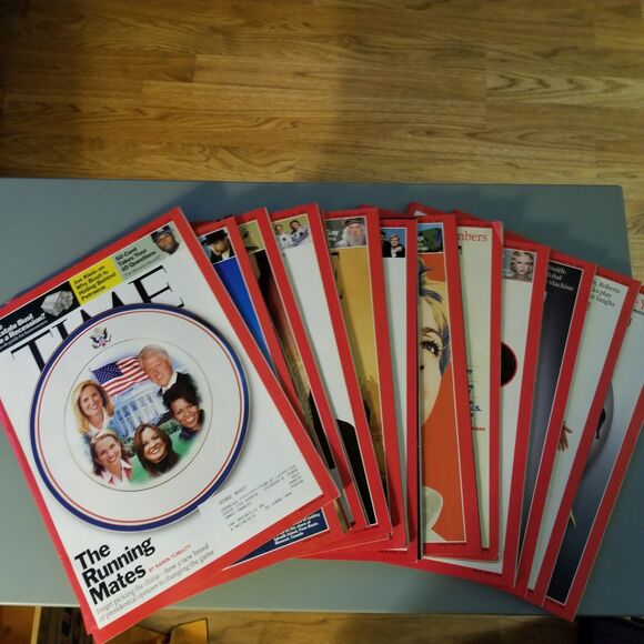 Time Magazine collection asst. Dates from Sept 24 2007 - Dec 24 2007 14 count - Picture 1 of 7